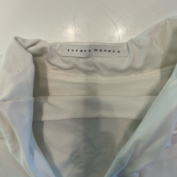 SUSANA MONACO - WHITE SKIRT / Size XS - Picture 1 of 3